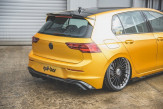 Maxton Design spoiler zadného nárazníka VW Golf VIII - čierny lesklý  