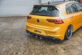 Maxton Design spoiler zadného nárazníka (R32 Look) VW Golf VIII - čierny lesklý  