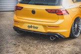 Maxton Design spoiler zadného nárazníka (GTI Look) VW Golf VIII - čierny lesklý  