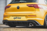 Maxton Design spoiler zadného nárazníka (GTI Look) VW Golf VIII - čierny lesklý  