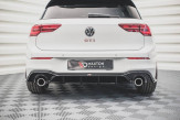 Maxton Design spoiler zadného nárazníka VW Golf VIII GTI Ver.2 - čierny lesklý  