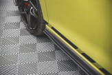 Maxton Design bočné prahové lišty Racing Durability VW Golf VIII GTI / GTI CLUBSPORT / R-Line - čierny 