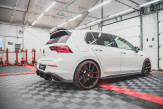 Maxton Design bočné prahové lišty Racing Durability VW Golf VIII GTI / GTI CLUBSPORT / R-Line - čierny 