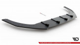 Maxton Design spoiler predného nárazníka Racing Durability VW Golf VIII GTI / R-Line - čierno červený 