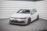 Maxton Design prítlačné krídielka predného nárazníka (canards) VW Golf VIII GTI / R-Line - čierny