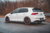 Maxton Design bočné prahové lišty VW Golf VIII GTI / GTI CLUBSPORT / R-Line Ver.3 - carbon look