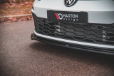 Maxton Design spoiler predného nárazníka VW Golf VIII GTI / R-Line Ver.4 - čierny lesklý