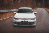 Maxton Design spoiler predného nárazníka VW Golf VIII GTI / R-Line Ver.4 - čierny lesklý