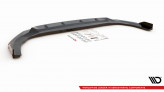 Maxton Design spoiler predného nárazníka VW Golf VIII GTI / R-Line Ver.2 - čierny lesklý + čierne krídielka