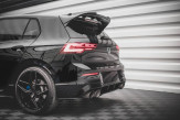 Maxton Design predĺženie strešného spoilera VW Golf VIII GTI CLUBSPORT / R-Performance Ver.2 - čierny lesklý  