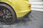 Maxton Design bočné spoilery zadného nárazníka Racing Durability VW Golf VIII GTI CLUBSPORT - čierny 