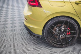 Maxton Design bočné spoilery zadného nárazníka VW Golf VIII GTI CLUBSPORT Ver.2 - čierny lesklý