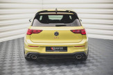 Maxton Design stredový spoiler zadného nárazníka VW Golf VIII GTI CLUBSPORT - čierny lesklý