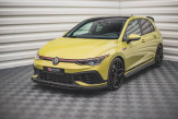 Maxton Design spoiler predného nárazníka VW Golf VIII GTI CLUBSPORT Ver.4 - carbon look