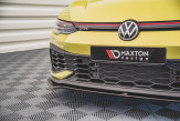 Maxton Design spoiler predného nárazníka VW Golf VIII GTI CLUBSPORT Ver.3 - čierny lesklý