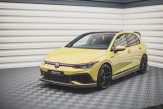 Maxton Design spoiler predného nárazníka VW Golf VIII GTI CLUBSPORT Ver.3 - čierny lesklý