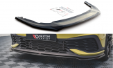 Maxton Design spoiler predného nárazníka VW Golf VIII GTI CLUBSPORT Ver.3 - carbon look