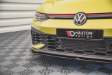 Maxton Design spoiler predného nárazníka VW Golf VIII GTI CLUBSPORT Ver.3 - carbon look