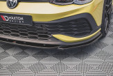 Maxton Design spoiler predného nárazníka VW Golf VIII GTI CLUBSPORT Ver.2 - čierny lesklý