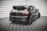 Maxton Design bočné spoilery zadného nárazníka VW Golf VIII R Ver.3 - čierny lesklý