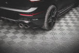 Maxton Design bočné spoilery zadného nárazníka VW Golf VIII R Ver.3 - carbon look