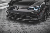Maxton Design spoiler predného nárazníka VW Golf VIII R Ver.3 - carbon look