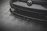 Maxton Design spoiler predného nárazníka VW Golf VIII R Ver.2 - carbon look