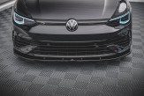 Maxton Design spoiler predného nárazníka VW Golf VIII R Ver.1 - čierny lesklý