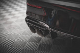 Maxton Design spoiler zadného nárazníka VW Golf VIII R Ver.2 - čierny lesklý