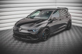 Maxton Design spoiler predného nárazníka Street Pro VW Golf VIII R - čierny 