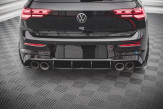 Maxton Design difúzor zadného nárazníka Street Pro VW Golf VIII R - čierny 