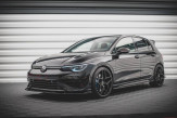 Maxton Design bočné prahové lišty VW Golf VIII R Ver.2 - čierny lesklý