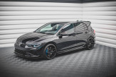 Maxton Design bočné prahové lišty VW Golf VIII R Ver.1 - čierny lesklý