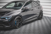 Maxton Design bočné prahové lišty VW Golf VIII R Ver.1 - carbon look