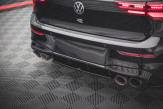 Maxton Design stredový spoiler zadného nárazníka VW Golf VIII R - carbon look