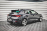 Maxton Design stredový spoiler zadného nárazníka SEAT Leon 4 FR Hatchback - čierny lesklý