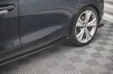 Maxton Design bočné prahové lišty Street Pro SEAT Leon 4 FR - čierny + lesklé krídielka