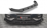 Maxton Design spoiler predného nárazníka Street Pro SEAT Leon 4 FR - čierno červený + lesklé krídielka