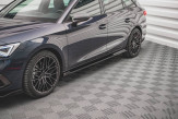 Maxton Design bočné prahové lišty SEAT Leon 4 FR / CUPRA Leon Ver.2 - carbon look