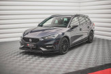 Maxton Design spoiler predného nárazníka SEAT Leon 4 FR Ver.4 - čierny lesklý 