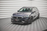 Maxton Design spoiler predného nárazníka SEAT Leon 4 FR Ver.3 - čierny lesklý 