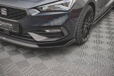 Maxton Design spoiler predného nárazníka SEAT Leon 4 FR Ver.3 - carbon look