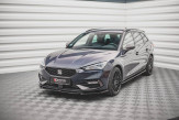 Maxton Design spoiler predného nárazníka SEAT Leon 4 FR Ver.2 - čierny lesklý 