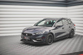 Maxton Design spoiler predného nárazníka SEAT Leon 4 FR Ver.1 - čierny lesklý 