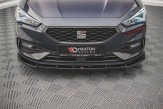 Maxton Design spoiler predného nárazníka SEAT Leon 4 FR Ver.1 - čierny lesklý 
