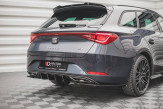 Maxton Design bočné spoilery zadného nárazníka SEAT Leon 4 FR ST - carbon look