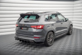 Maxton Design bočné spoilery zadného nárazníka CUPRA Ateca - čierny lesklý 