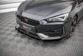 Maxton Design spoiler predného nárazníka CUPRA Leon Ver.3 - čierny lesklý 