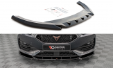 Maxton Design spoiler predného nárazníka CUPRA Leon Ver.3 - carbon look