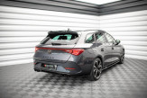 Maxton Design bočné spoilery zadného nárazníka CUPRA Leon ST - carbon look 